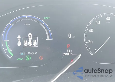 2022 Honda Accord Hybrid Touring z USA, uszkodzony, nr VIN 1HGCV3F98NA022353